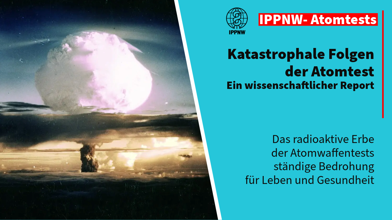 Historische Aufnahme einer Kernwaffenexplosion über dem Meer: gewaltiger weiß leuchtender Feuerball mit Pilzstiel über dem dunklen Horizont – Mahnmal atomarer Zerstörungskraft