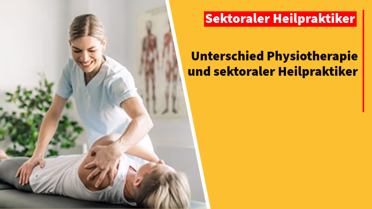 Lächelnde Therapeutin arbeitet mit Patient auf Liege, symbolisiert Selbstständigkeit und freies Arbeiten im Gesundheitsbereich