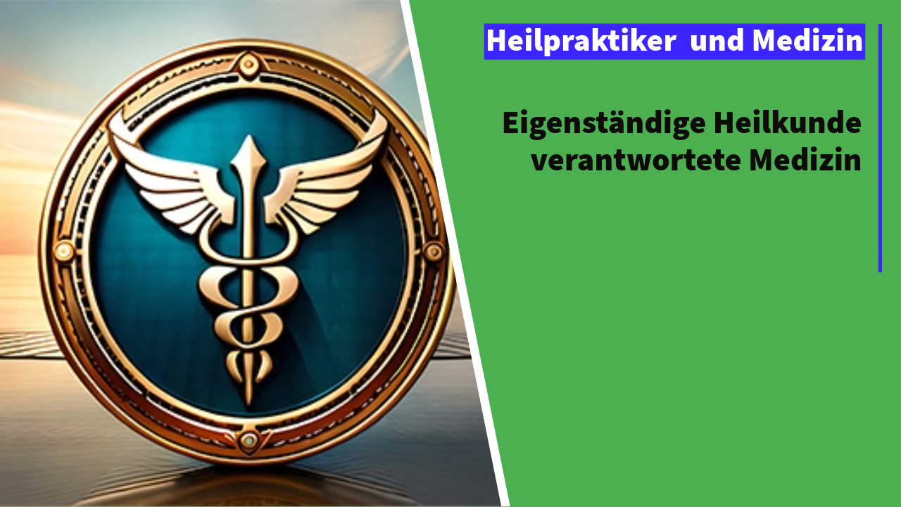 Aeskulapstab Logo symbolisiert Heilpraktiker als medizinischen Beruf