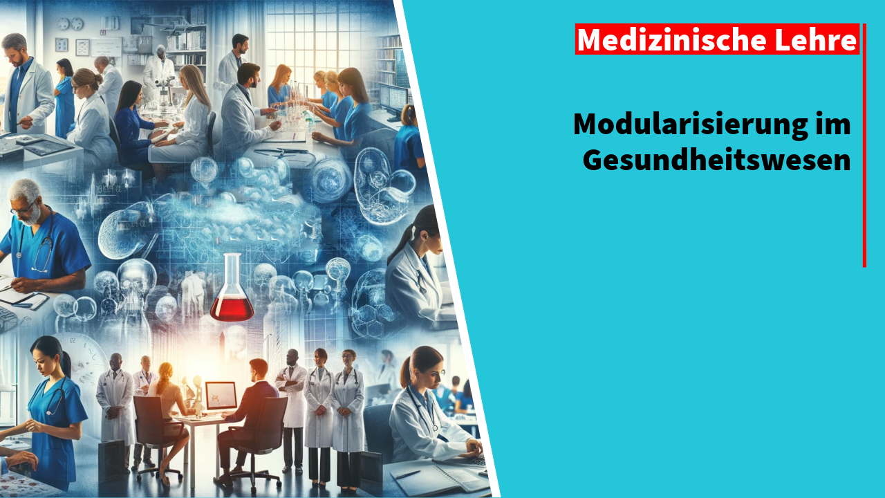Vielfalt der Gesundheitsberufe, dargestellt durch Fachkräfte in Laboren, Klassenzimmern, Büros und Krankenhäusern