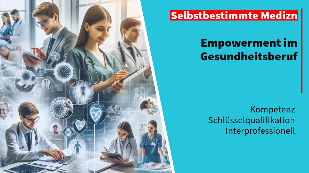 Junge Gesundheitsfachkräfte kommunizieren mit Patienten und lernen, umgeben von moderner Medizintechnik